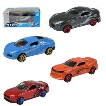 Racing fém kisautó 1/64 többféle változatban