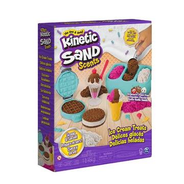 Kinetic Sand: Scents homokgyurma fagyikészítő szett 454g - Spin Master
