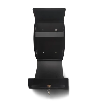 Iskra postaláda lux, fekete (3872165011927)