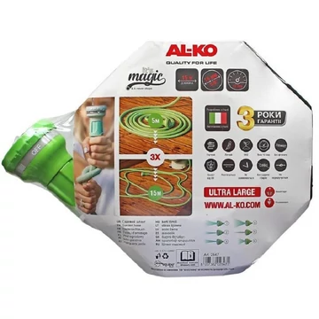 Al-ko MAGIC SOFT 5/8' 15M tömlő + 2db fitting (113889)