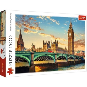 Csodálatos London, Egyesült Királyság 1500db-os puzzle - Trefl