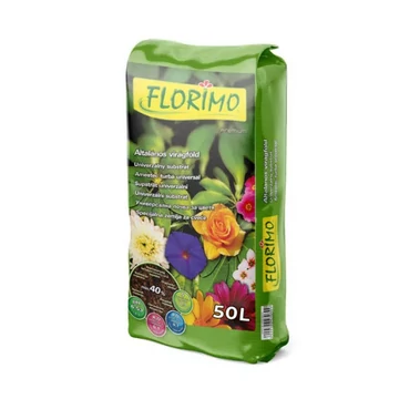 Florimo általános virágföld 50L - csak egyedi szállítással vagy személyes átvétellel