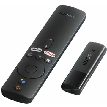Xiaomi Mi TV Stick 4K Ultra HD vezeték nélküli átjátszó eszköz televízióhoz távirányítóval