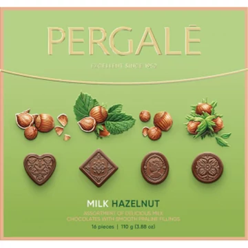 Pergalé mogyorós csokoládé desszert válogatás 110g