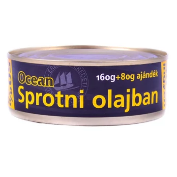 Ocean sprotni olajban 160g+80g