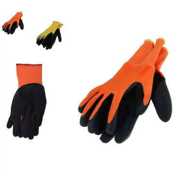 Enger kesztyű latex bevonattal