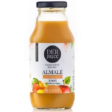 Dér Juice 100% almalé őszibarackkal 0,33L