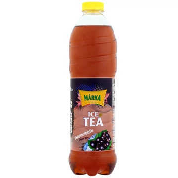 Márka feketeribizlis ice tea 1,5L - csak egyedi szállítással vagy személyes átvétellel