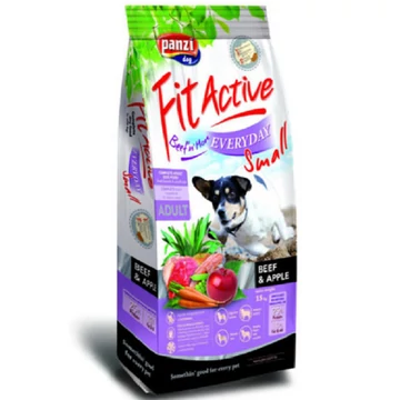 Panzi fitactive száraztáp kistesű kutyák részére marha és alma ízben 300g 309316