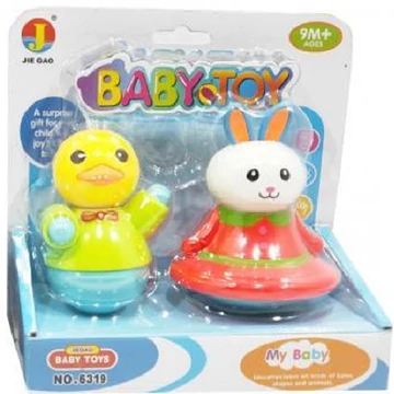 Bim-Bam nyuszi és kacsa játék 2db BB6319