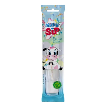 Milky Sip Unikornis szívószál 5x6g