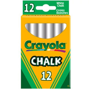 Táblakréta 12 db-os fehér - Crayola