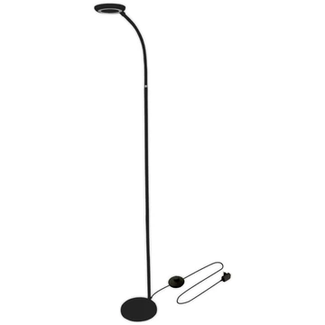 Avide led álló lámpa angel 12w nw fekete ablfl-12w