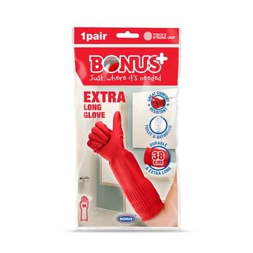 Bonus extra hosszú M-es gumikesztyű