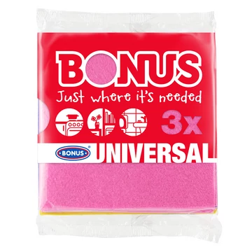 Bonus univerzális törlőkendő 3db
