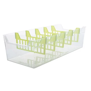 Fűszertartó rendszerező műanyag tároló 8*13*30,5 cm