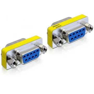 Delock Adapter Gender Changer Sub-D9 female / female
