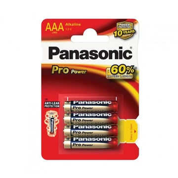 Panasonic elem mikro AAA pro-power lr03ppg/4bp
