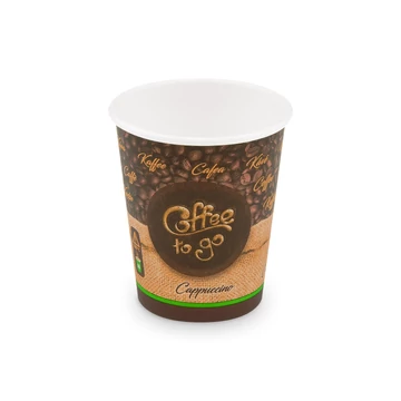 Eldobható papír pohár 2,8dl 80mm 50db 76628 coffee to go (280ml)