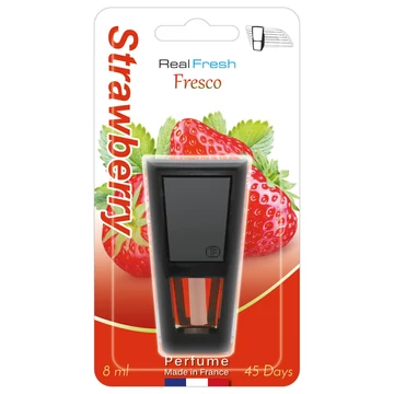 Real fresh autó illatosító 8ml eper