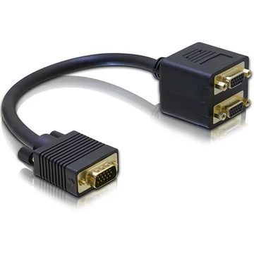 Delock Adapter VGA apa - 2x VGA anya