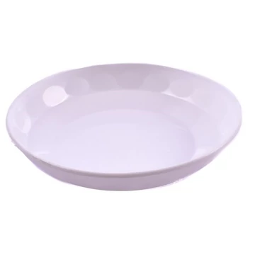 Műanyag mintás mély tányér 220x25mm