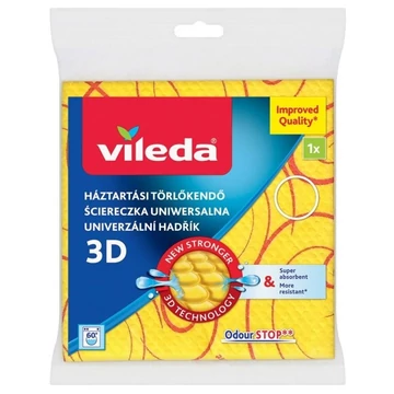 Vileda Háztartási Törlőkendő Sárga
