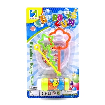 Buborékfújó szett lapon 82257