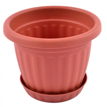 Kaspó akasztóval 16cm terra