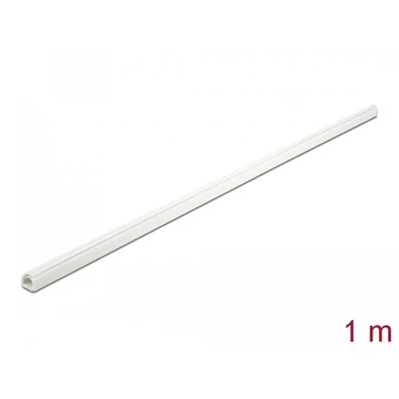 Delock Mini kábelcsatorna önzáró 10 x 10 mm - hossza 1 m fehér