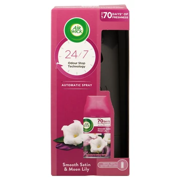 Air Wick Freshmatic légfrissítő készülék bársonyos szatén utántöltővel 250ml