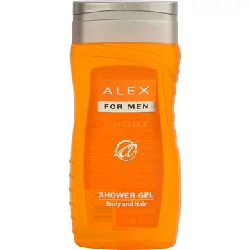 Alex férfi tusfürdő és sampon sport 250ml
