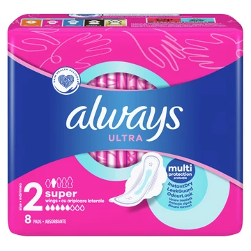 Always egészségügyi betét ultra super 8db