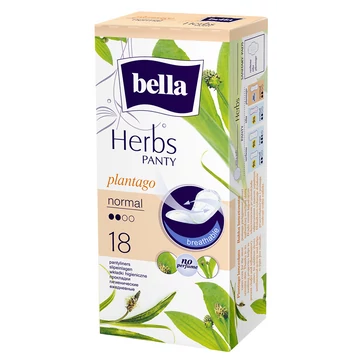 Bella tisztasági betét herbs plantago lándzsás útifű 18db