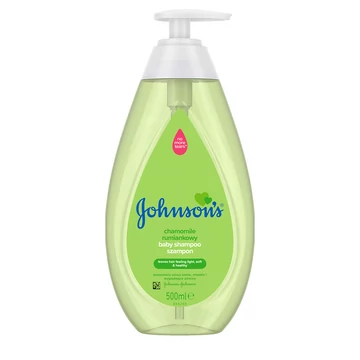 Johnson's kamillás pumpás baba sampon 500ml