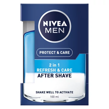 Nivea Protect & Care 2 az 1-ben borotválkozás utáni arcszesz after shave 100ml