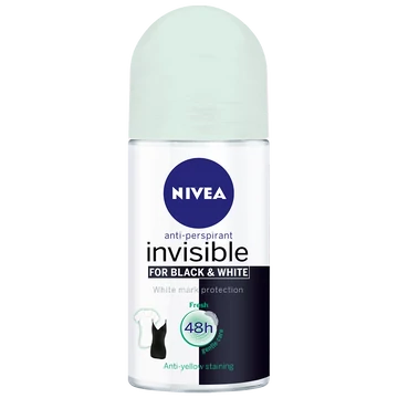 Nivea roll-on 50ml b&w fresh golyós dezodor