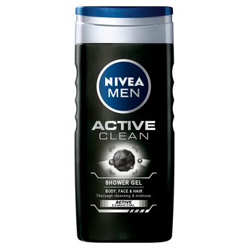 Nivea tusfürdő 250ml men active clean