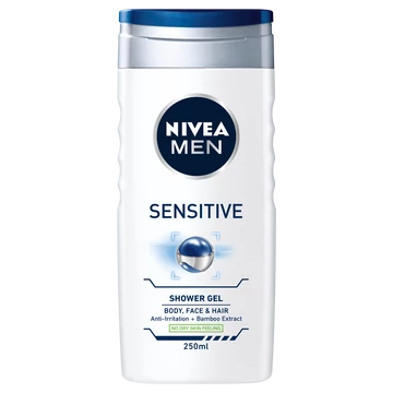 Nivea tusfürdő 250ml men sensitive
