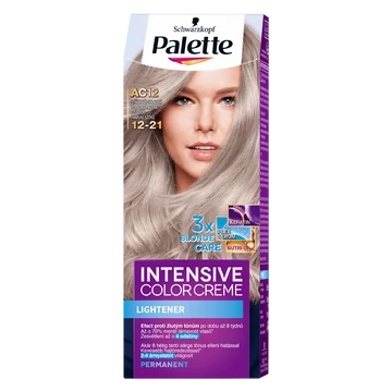 Schwarzkopf Palette ICC hajfesték 12-21 ezüstös hamvasszőke
