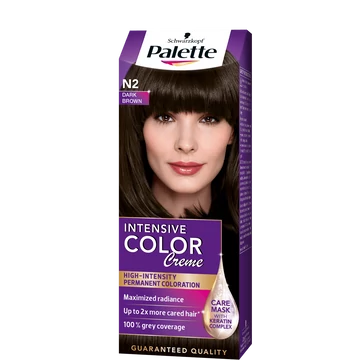 Schwarzkopf Palette ICC hajfesték n2 sötétbarna