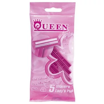 Queen eldobható női borotva 5db plus q.155p