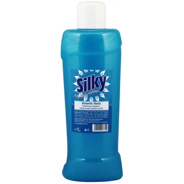Silky folyékony szappan kék 1L
