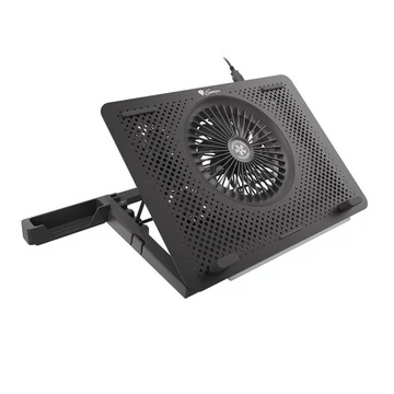 GENESIS OXID 450 RGB 15.6" Laptop hutopad ventilátor, RGB világítás, USB, fekete