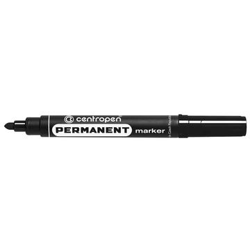 Centropen kerek alkoholos filc fekete 8566