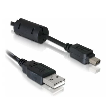 Delock kamera kábel 1m Olympus 12-tűs USB