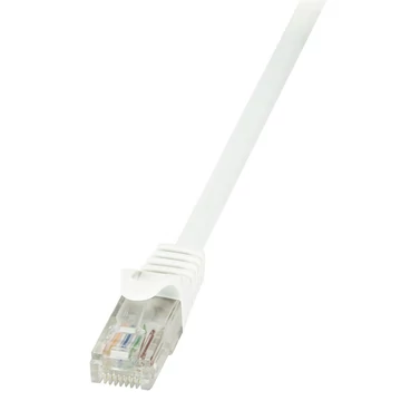 LogiLink CAT6 U/UTP Patch Cable EconLine AWG24 white 0,25m