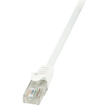 LogiLink CAT6 U/UTP Patch Kábel EconLine AWG24 fehér 3m
