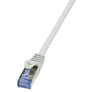 LogiLink CAT6A S/FTP Patch Cable PrimeLine AWG26 PIMF LSZH grey 3,00m