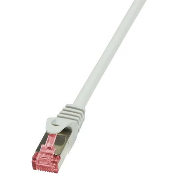 Logilink Patch Cable Cat.6 S/FTP grey 15m, PrimeLine